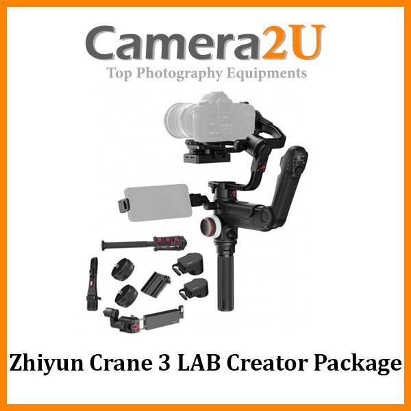 Zhiyun Crane 3 LAB Creator Package Handheld Stabilizer Gimbal Zhiyun Crane 3 LAB Creator Package Handheld Stabilizer Gimbal
